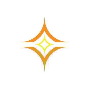 Star logos template element symbol vector