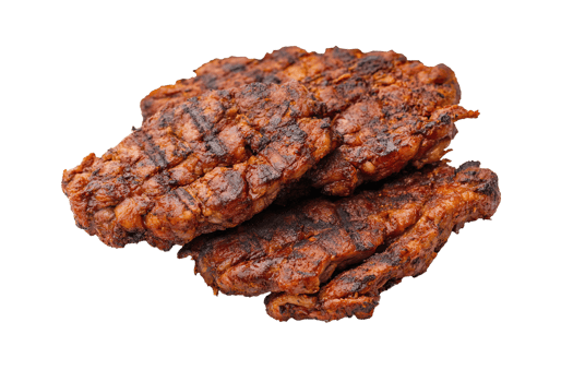 Grilled beef steak on a transparent background. png