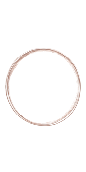 Simple Beige Circular Shape with Transparent Background png