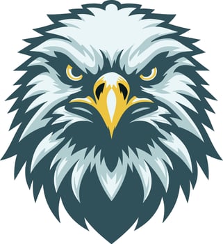 Philadelphia Eagle logo type Design vector