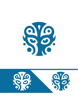 Olmec Spirit TRIBAL logo vector