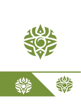 Inuit Tribe TRIBAL logo vector