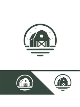 Meadow Ridge Farms FARM FIELD logo vector