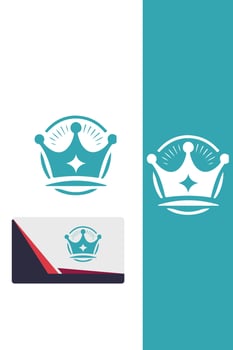 Crown of Honor royal crown logo vector