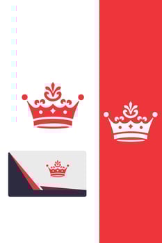 Royal Sovereignty royal crown logo vector
