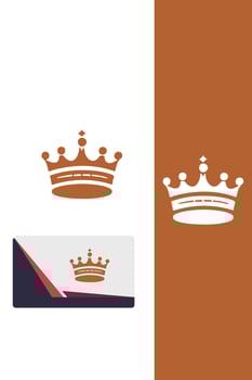 Royal Dynasty royal crown logo vector