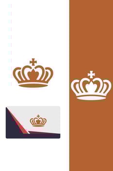Crown of the Realm royal crown logo vector