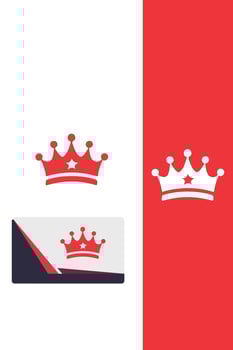 Crown of the Gods Royal Crown logo vector