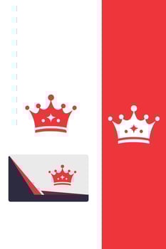 Majestic Royalty Royal Crown logo vector