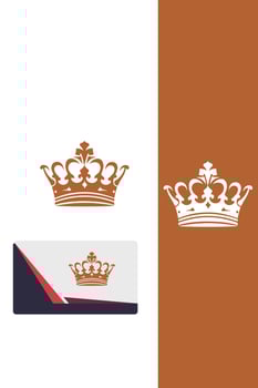 Crown of the Empire Royal Crown logo vector