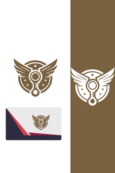 PowerWings Pistons Piston Wings logo vector
