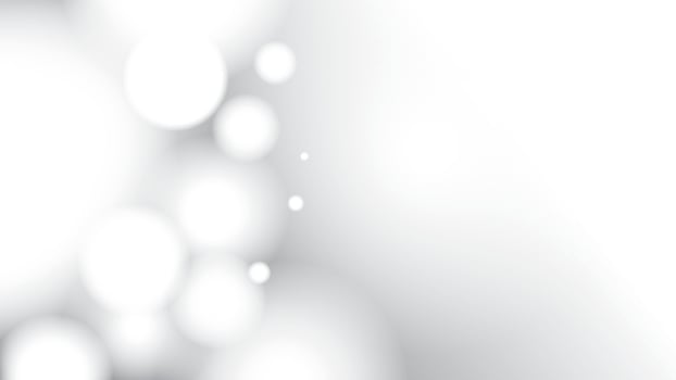 Abstract geometric white and gray color background, bokeh pattern. vector