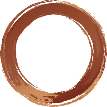 Trace of coffee brown color hand drawn png