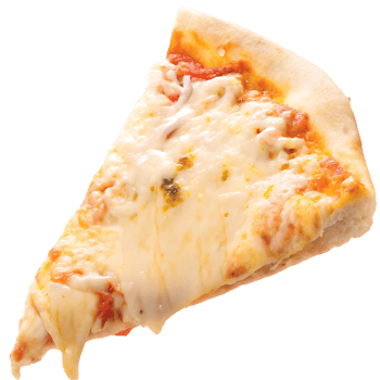 A Delicious Slice of Cheese Pizza with Melted Mozzarella and Tomato Sauce png