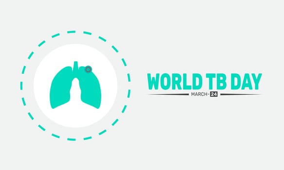 TB remains a global threat World Tuberculosis Day promotes research funding and better healthcare access vector