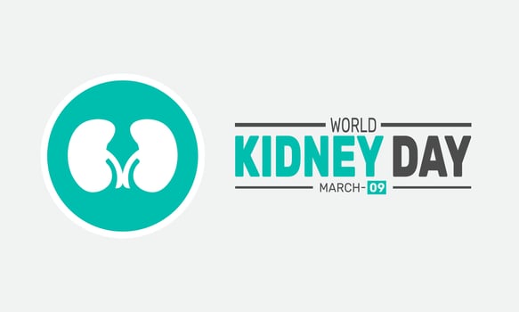 Celebrate World Kidney Day vector