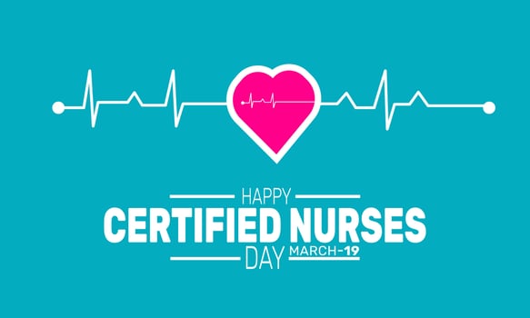 National Certified Nurses Day Tribute vector