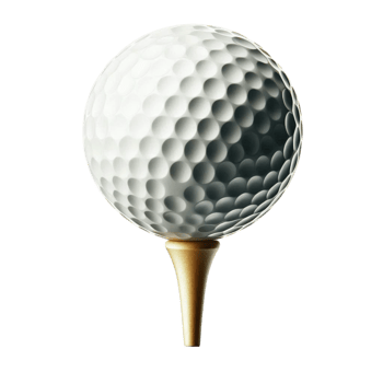 Realistic Golf Ball Close-Up png