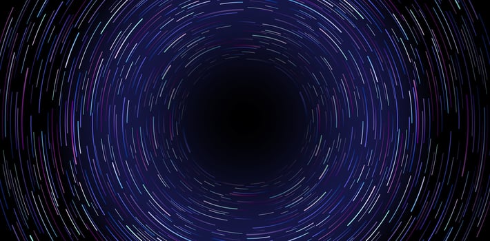 abstract dark blue neon purple tunnel fractal burst backgrounds futuristic lines for wallpaper, web page header, web banners, ecommerce sign retail shopping, advertisement business agency, poster ads vector