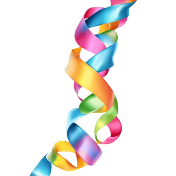 Ribbon on Transparent Background png