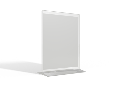 Minimalistic Flyer Stand png