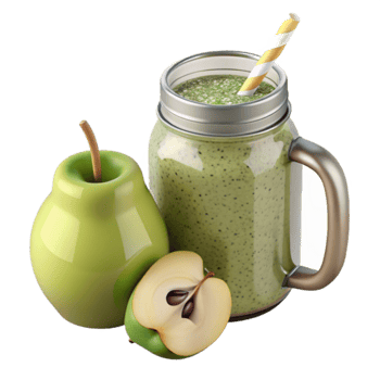 Green Pear Smoothie Recipe Healthy Refreshing png