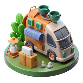 Camping Van Adventure Journey, Nature, Exploration, Travel, Outdoors, Vacation, Road Trip, Scenic Route, Relaxation, Freedom png