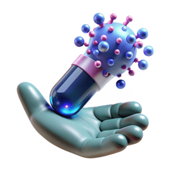 Capsule Cure Virus Treatment Prevention png