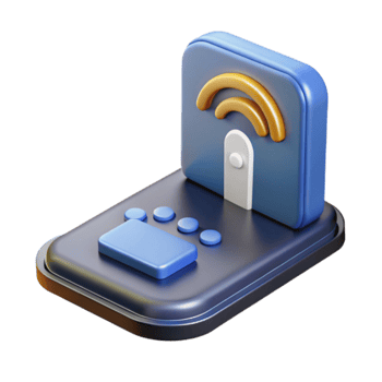 Wireless Digital Device with Control Buttons png