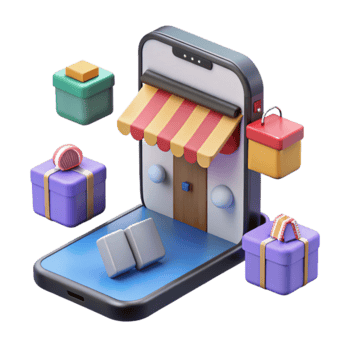Mobile Shopping Online Store, Gifts, Packages, Delivery png