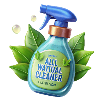 All-Natural Cleaner Eco-Friendly Spray Bottle for Home Cleaning png