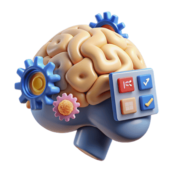 Cognitive Processing Brain Mechanisms, Mental Processes, and System Optimization png