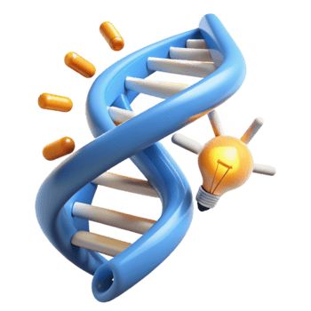 DNA Innovation Genetic Research and Bright Ideas png