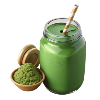 Refreshing Matcha Green Smoothie Recipe png