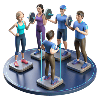 Group Fitness Class Weights, Cardio Strength Training png