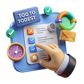 Checklist App Task Management Time Optimization png