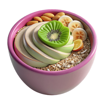 Healthy Fruit Grain Bowl A Delicious Nutritious Breakfast png