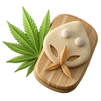 Cannabis-Infused Skincare Hemp Leaf Botanical Extracts png