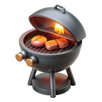 Grilling Delicious Food, Summertime Fun png