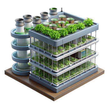Vertical Farming Building Sustainable Urban Agriculture png
