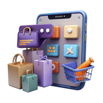 Mobile Shopping Online Retail, eCommerce, App, Packages, Cart png