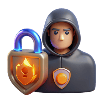 Cybersecurity Guardian Protecting Digital Assets with Enhanced Security png