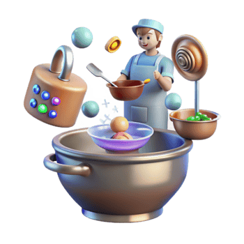 Chefs Culinary Puzzle 3D Cooking Game png