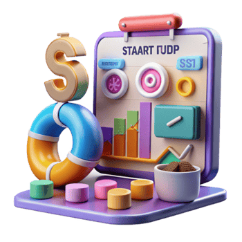 Financial Data Analysis Charts, Graphs KPIs png