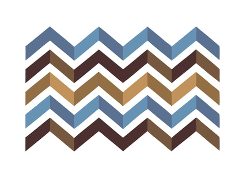 Colorful Chevron Pattern Background - Geometric Design vector
