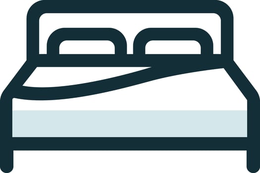 bed icon illustration vector