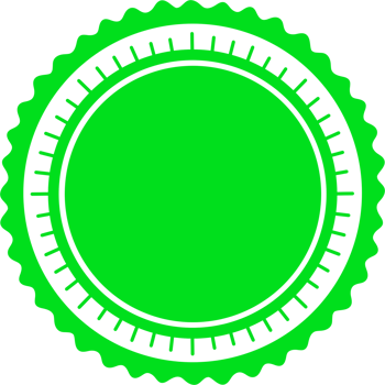 Green banner tags png