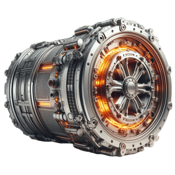 High-Tech Engine Core png