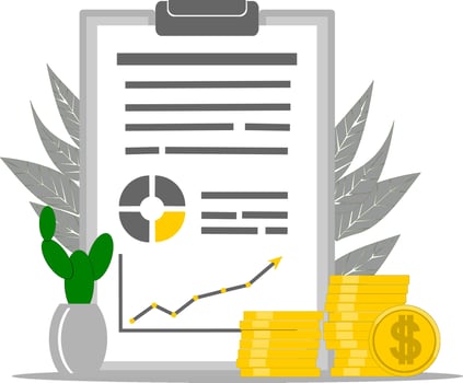 How to make money with affiliate marketing vector