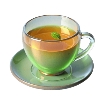 wonderful artistic 3D Render of a Teacup authentic png